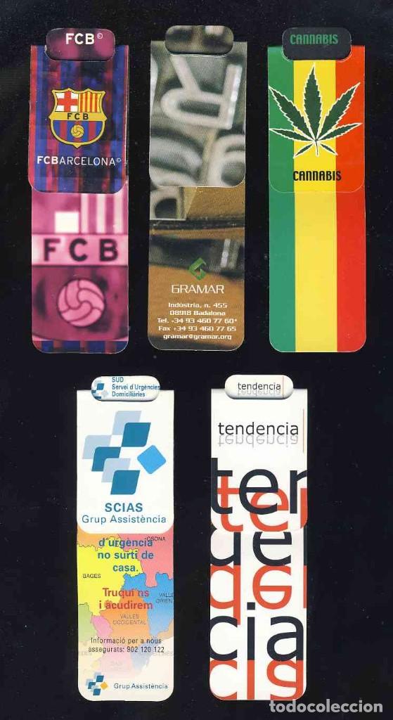 Coleccionismo Marcap&aacute;ginas: Lote de 5 marcapaginas con iman