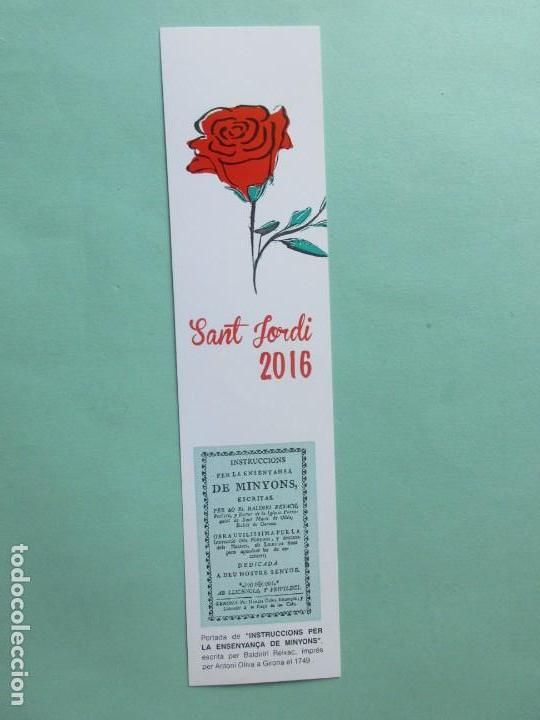 Collectables Bookmark: Marcapaginas Sant Jordi imprenta Sebtor 2.016