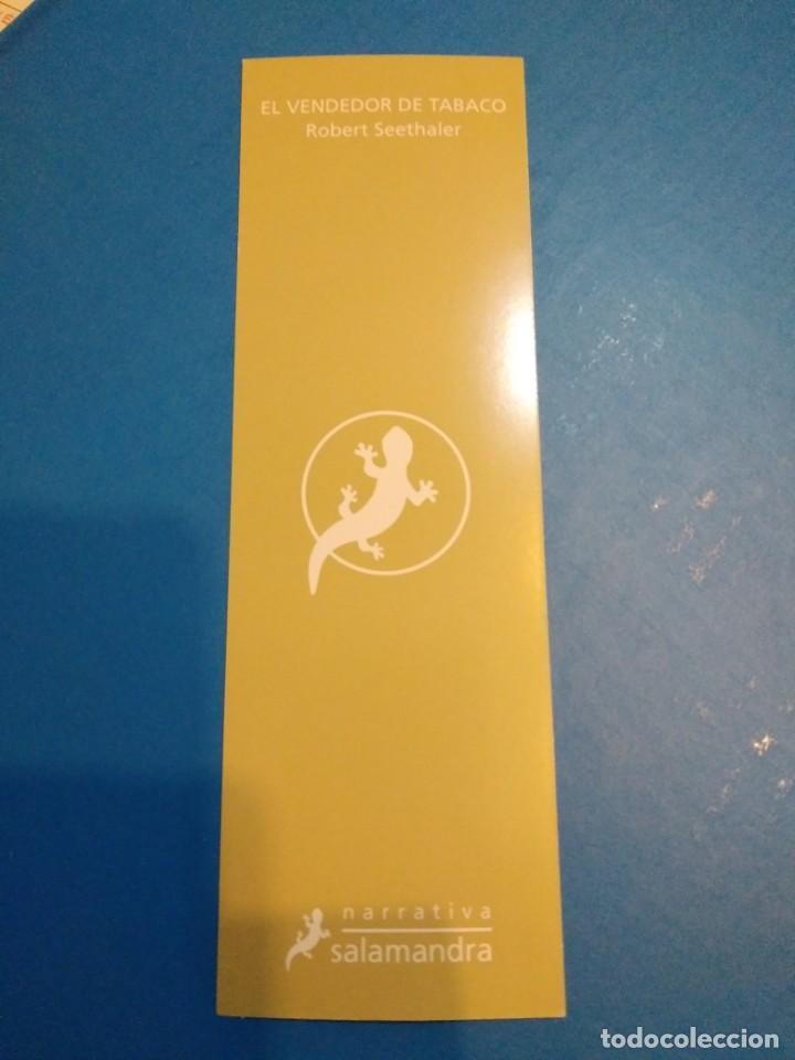 Coleccionismo marcap&aacute;ginas: Marcapaginas El vendedor de tabaco. Perfecto - Foto 2