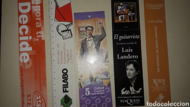 Coleccionismo marcap&aacute;ginas: Lote 18 marcap&aacute;ginas - Foto 3