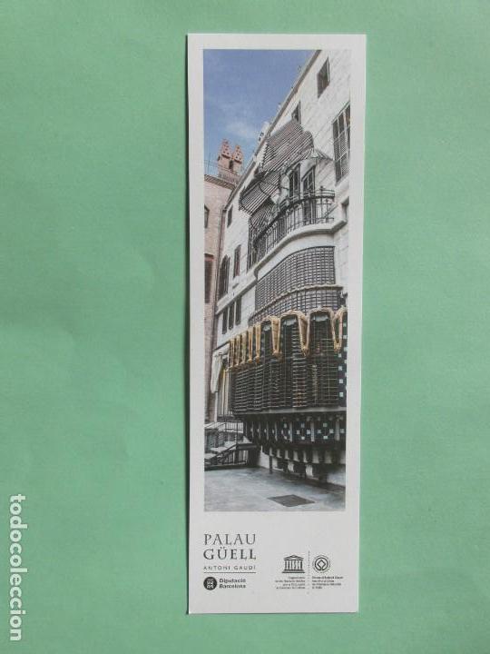 Coleccionismo Marcap&aacute;ginas: Marcapaginas editorial Palau G&uuml;el Antoni Gaudi