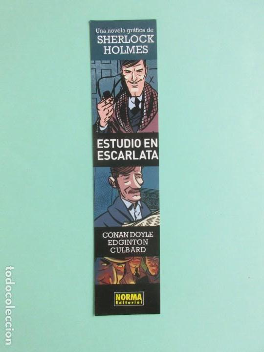 Coleccionismo Marcap&aacute;ginas: Marcapaginas editorial Norma Conan Doyle Edginton Culbard