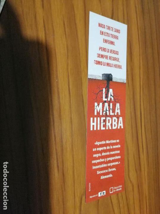 Coleccionismo Marcap&aacute;ginas: MARCAPAGINAS. LITERARIO. LA MALA HIERBA. DOBLE CARA. BUEN ESTADO. RARO