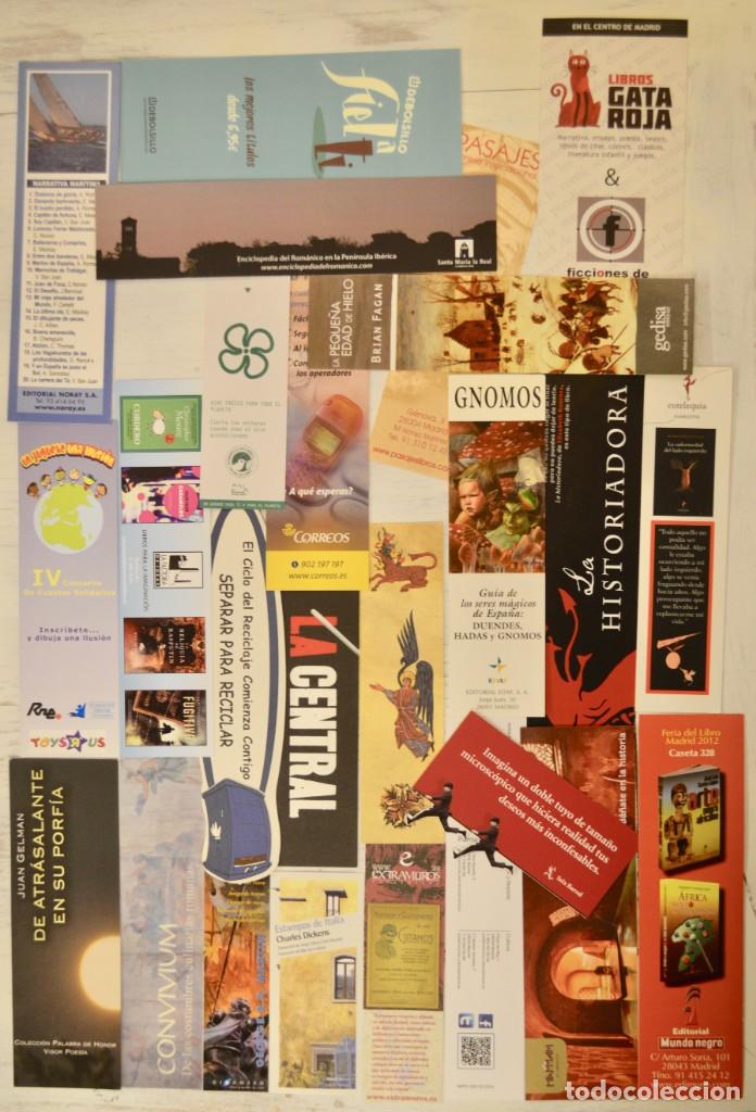 Collectionnisme Marque-pages: LOTE DE 25 MARCAP&Aacute;GINAS DE DIFERENTES TAMA&Ntilde;OS Y TEM&Aacute;TICAS.