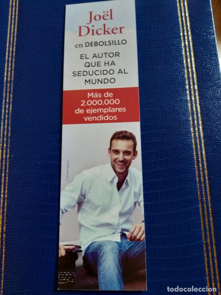 Coleccionismo marcap&aacute;ginas: Marcapaginas jo&euml;l dicker debolsillo - Foto 1
