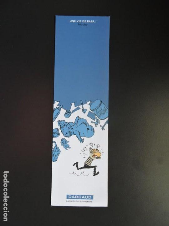 Coleccionismo marcap&aacute;ginas: MARCAP&Aacute;GINAS - DARGAUD - UNE VIE DE PAPA ! - NICOBY - Foto 1