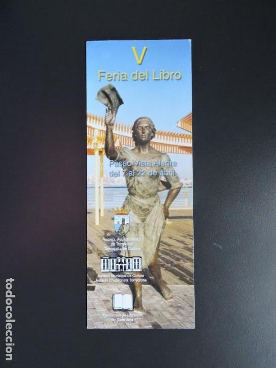 Coleccionismo marcap&aacute;ginas: MARCAP&Aacute;GINAS - V FERIA DEL LIBRO - TORREVIEJA - Foto 1