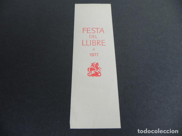 Collectionnisme Marque-pages: MARCAPAGINAS - PUNTO DE LIBRO (FESTA DEL LLIBRE 1977)