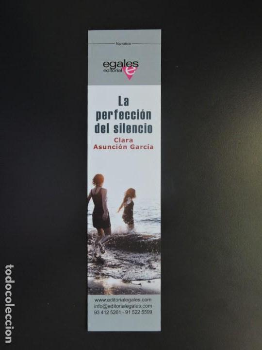 Coleccionismo marcap&aacute;ginas: MARCAP&Aacute;GINAS - EGALES EDITORIAL - LA PERFECCI&Oacute;N DEL SILENCIO - Foto 1