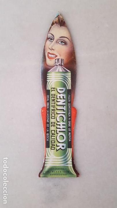 Coleccionismo marcap&aacute;ginas: Marca p&aacute;ginas DENTICHLOR - Foto 1