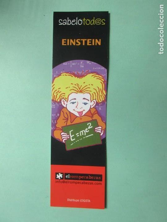 Coleccionismo Marcap&aacute;ginas: Marcapaginas editorial el rompecabezas Einstein
