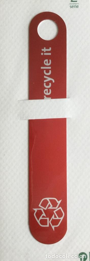 Coleccionismo Marcap&aacute;ginas: PUNTO LECTURA RAS COLECCI&Oacute;N RECYCLE ROJO