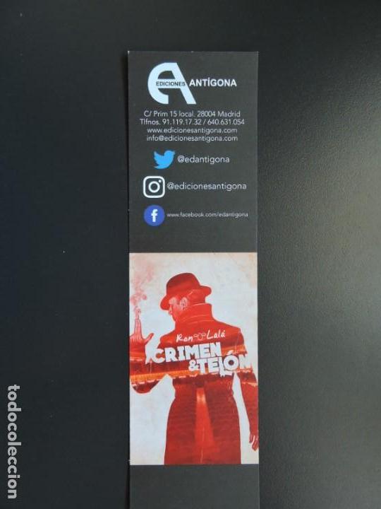 Coleccionismo marcap&aacute;ginas: MARCAP&Aacute;GINAS - EDICIONES ANT&Iacute;GONA - CRIMEN Y TEL&Oacute;N - Foto 1