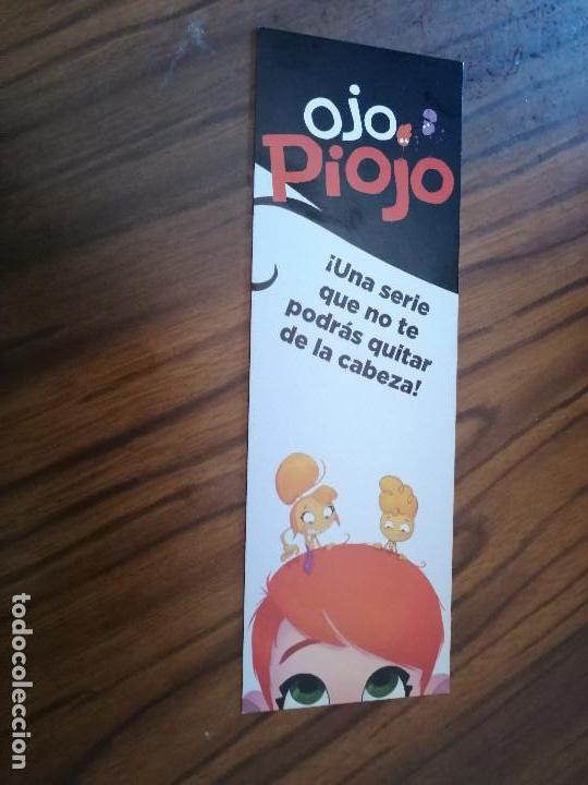 Coleccionismo Marcap&aacute;ginas: MARCAPAGINAS. LITERARIO. OJO PIOJO. DOBLE CARA. BUEN ESTADO