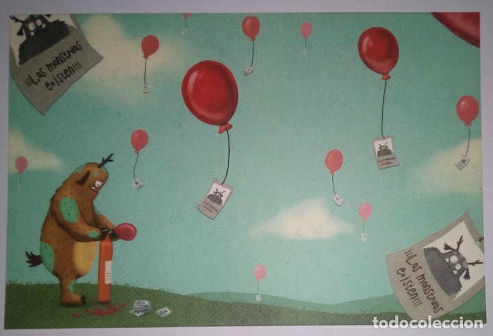 Coleccionismo Marcap&aacute;ginas: MARCAP&Aacute;GINAS - JAGUAR MIAU -los monstruos existen-&iexcl;&iexcl;t postal