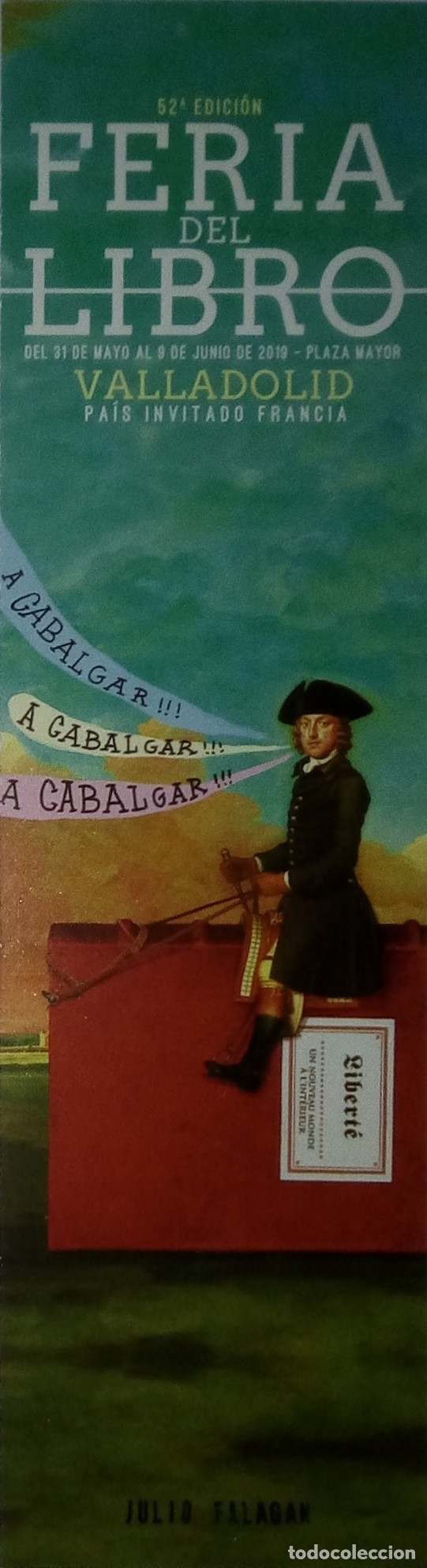 Coleccionismo marcap&aacute;ginas: Marcap&aacute;ginas 52 feria del libro de valladolid- - Foto 1