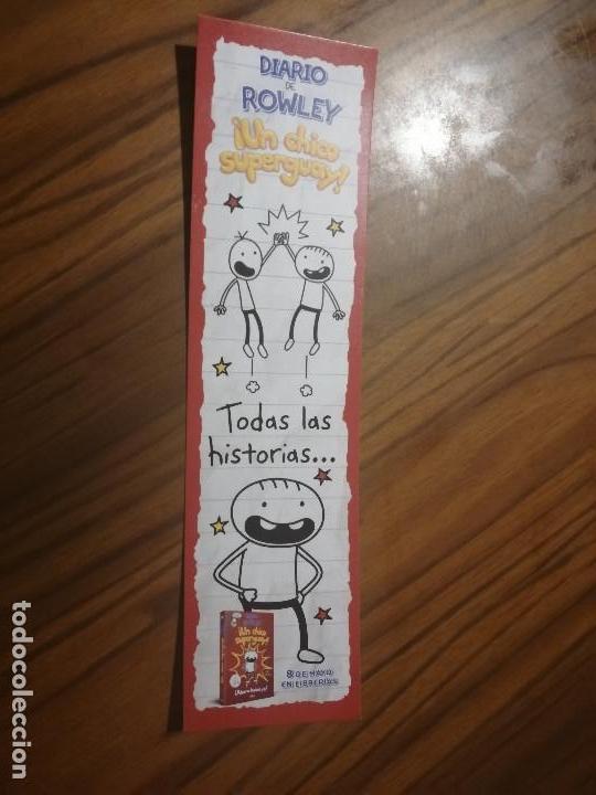 Coleccionismo marcap&aacute;ginas: MARCAPAGINAS. LITERATURA. DIARIO ROWLEY + DIARIO DE GREG. UNO POR CADA CARA. BUEN ESTADO. RARO