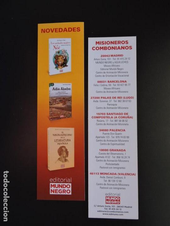 Coleccionismo marcap&aacute;ginas: MARCAP&Aacute;GINAS - EDITORIAL MUNDO NEGRO - Foto 1