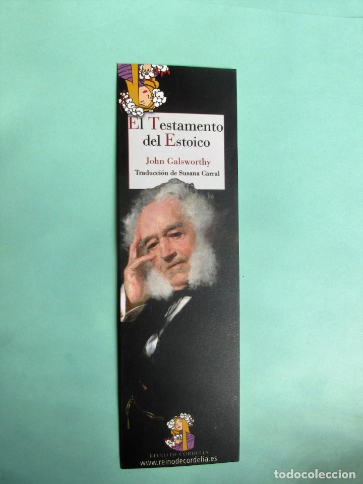 Collectables Bookmark: Marcapaginas editorial Reino de Conelia el testamento del Estoico