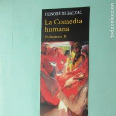 Coleccionismo Marcapáginas: MARCAPAGINAS EDITORIAL HERMIDA LA COMEDIA HUMANA VOLUMEN I I