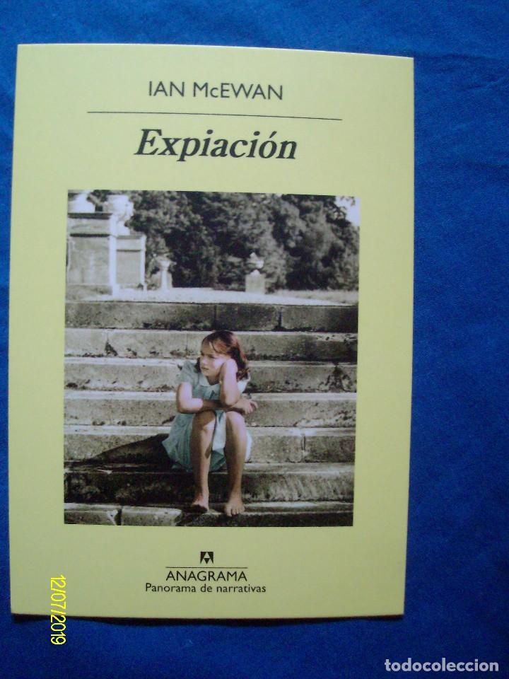 Coleccionismo marcap&aacute;ginas: MARCAPAGINAS TIPO POSTAL EXPIACION DE IAN MCEWAN EDITORIAL ANAGRAMA PANORAMA DE NARRATIVAS
