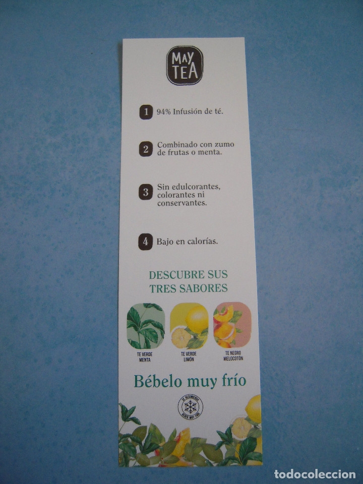 Coleccionismo marcap&aacute;ginas: Marcap&aacute;ginas May Tea - Foto 2
