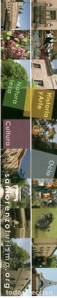 Coleccionismo marcap&aacute;ginas: MARCAPAGINAS SAN LORENZO DE EL ESCORIAL - Foto 1