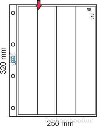 Collectables Bookmark: 20 HOJAS,extra; BBB* BEUMER, de 320x250mm.4 Divisiones VERTICALES. MARCAPAGINAS EXTRA