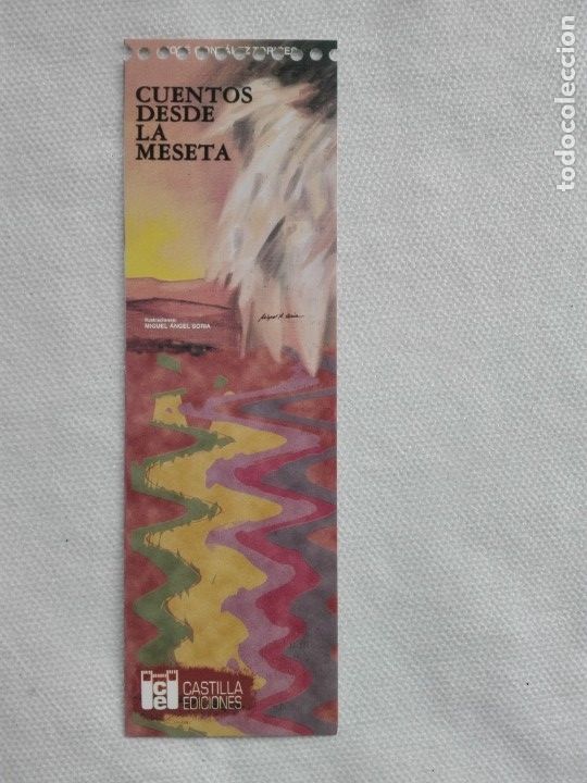 Coleccionismo marcap&aacute;ginas: MARCAPAGINAS - CASTILLA EDICIONES - CUENTOS DESDE LA MESETA - Foto 1