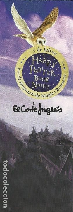 Collectionnisme Marque-pages: Marcapaginas Harry Potter Book Nicht