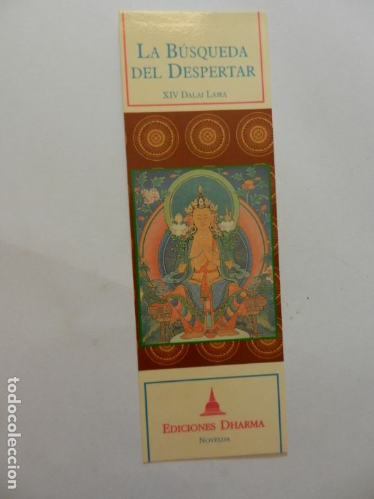 Coleccionismo marcap&aacute;ginas: MARCAP&Aacute;GINAS LA B&Uacute;SQUEDA DEL DESPERTAR - EDICIONES DHARMA NOVELDA.