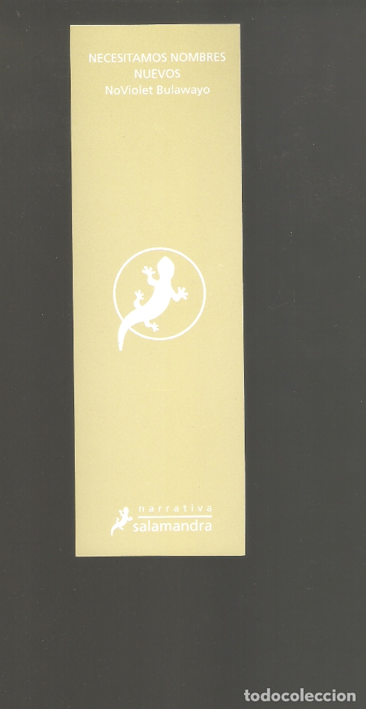 Coleccionismo marcap&aacute;ginas: 1 marcapagina punto de libro salamandra - Foto 2