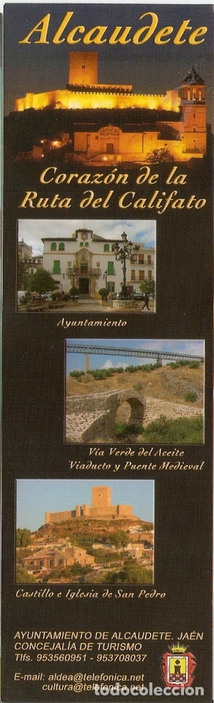 Coleccionismo marcap&aacute;ginas: MARCAPAGINAS ALCAUDETE - Foto 1