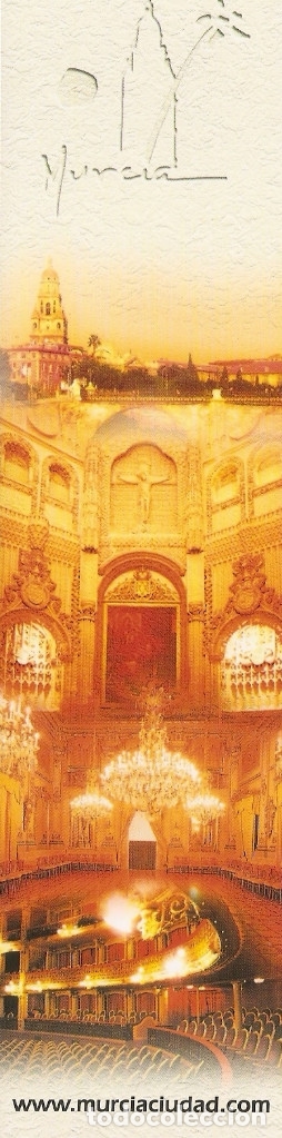 Coleccionismo marcap&aacute;ginas: MARCAPAGINAS CALENDARIO MURCIA - Foto 1