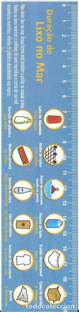 Coleccionismo marcap&aacute;ginas: MARCAPAGINAS CALENDARIO/REGLA - Foto 1