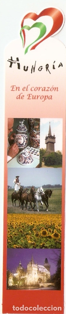 Collectables Bookmark: MARCAPAGINAS HUNGRIA