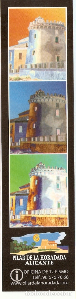 Coleccionismo marcap&aacute;ginas: MARCAPAGINAS PILAR DE LA HORADADA - Foto 2