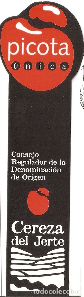 Coleccionismo marcap&aacute;ginas: MARCAPAGINAS CEREZA DEL JERTE - PICOTA