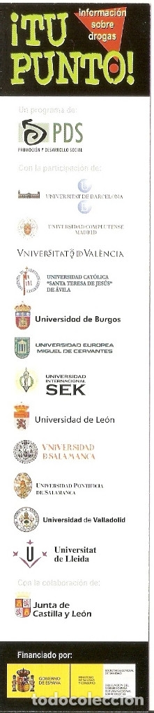 Coleccionismo marcap&aacute;ginas: MARCAPAGINAS TU PUNTO 3 - Foto 2