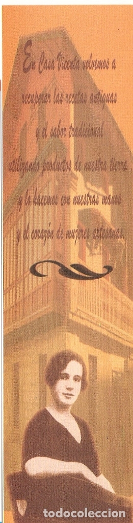 Coleccionismo marcap&aacute;ginas: MARCAPAGINAS CASA VICENTA - Foto 2