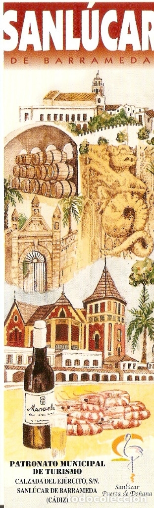 Coleccionismo marcap&aacute;ginas: MARCAPAGINAS SAN L&Uacute;CAR DE BARRAMEDA - Foto 2