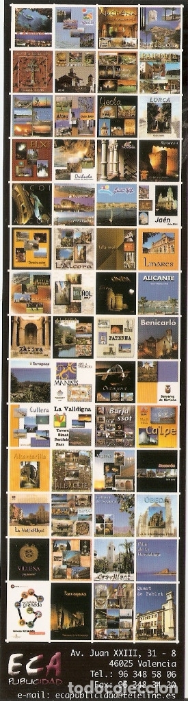Sammeln von Lesezeichen: MARCAPAGINAS CALENDARIO BENICASSIM 2003