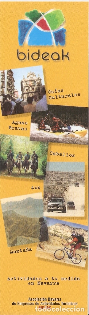 Coleccionismo marcap&aacute;ginas: MARCAPAGINAS ASOCIACION BIDEAK - Foto 1