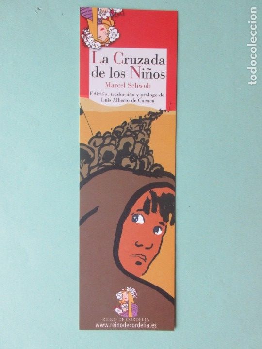 Collectables Bookmark: Marcapaginas Editorial Reino de Cordelia la cruzada de los ni&ntilde;os