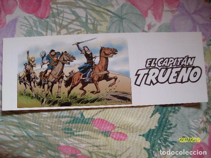 Coleccionismo Marcap&aacute;ginas: MARCAPAGINAS ASOCIACION DE AMIGOS EL CAPITAN TRUENO CON CALENDARIO 2018