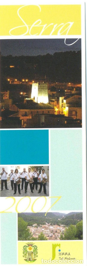 Coleccionismo marcap&aacute;ginas: MARCAPAGINAS CALENDARIO SERRA 2007 - Foto 1