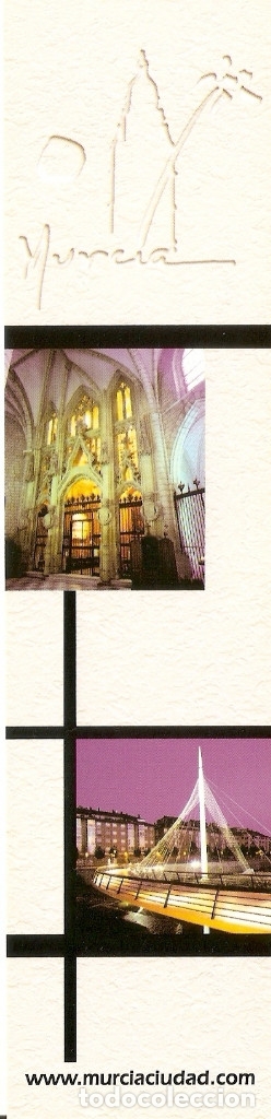 Coleccionismo marcap&aacute;ginas: MARCAPAGINAS CALENDARIO MURCIA 2004 - Foto 1