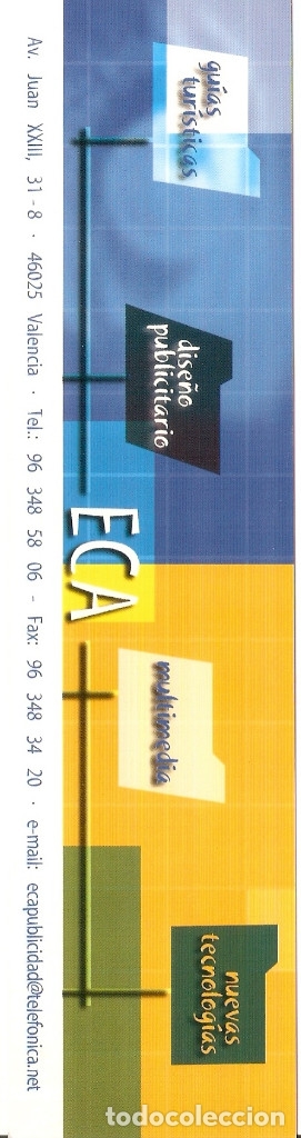 Coleccionismo marcap&aacute;ginas: MARCAPAGINAS CALENDARIO VINAROS 2004 - Foto 2
