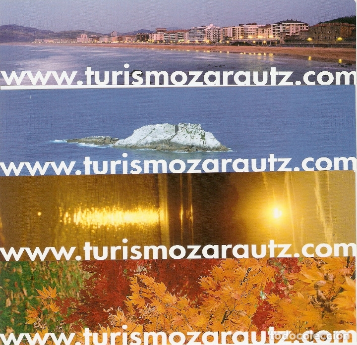 Coleccionismo Marcap&aacute;ginas: 4 MARCAPAGINAS CALENDARIO ZARAUTZ 2009