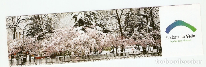 Coleccionismo Marcap&aacute;ginas: MARCAPAGINAS CALENDARIO ANDORRA LA VELLA 2009